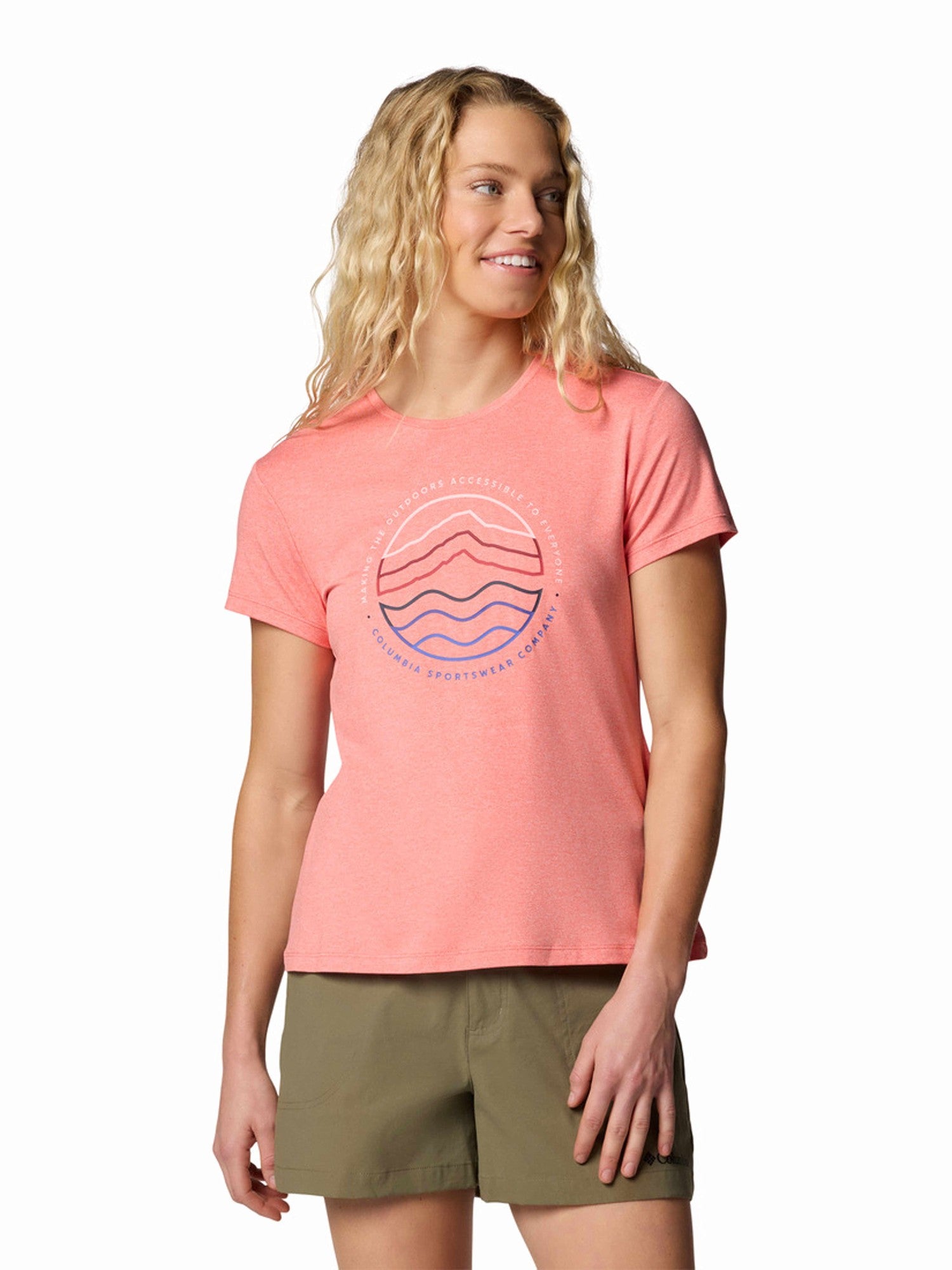 COLUMBIA Тениска Sloan Ridge Graphic SS Tee