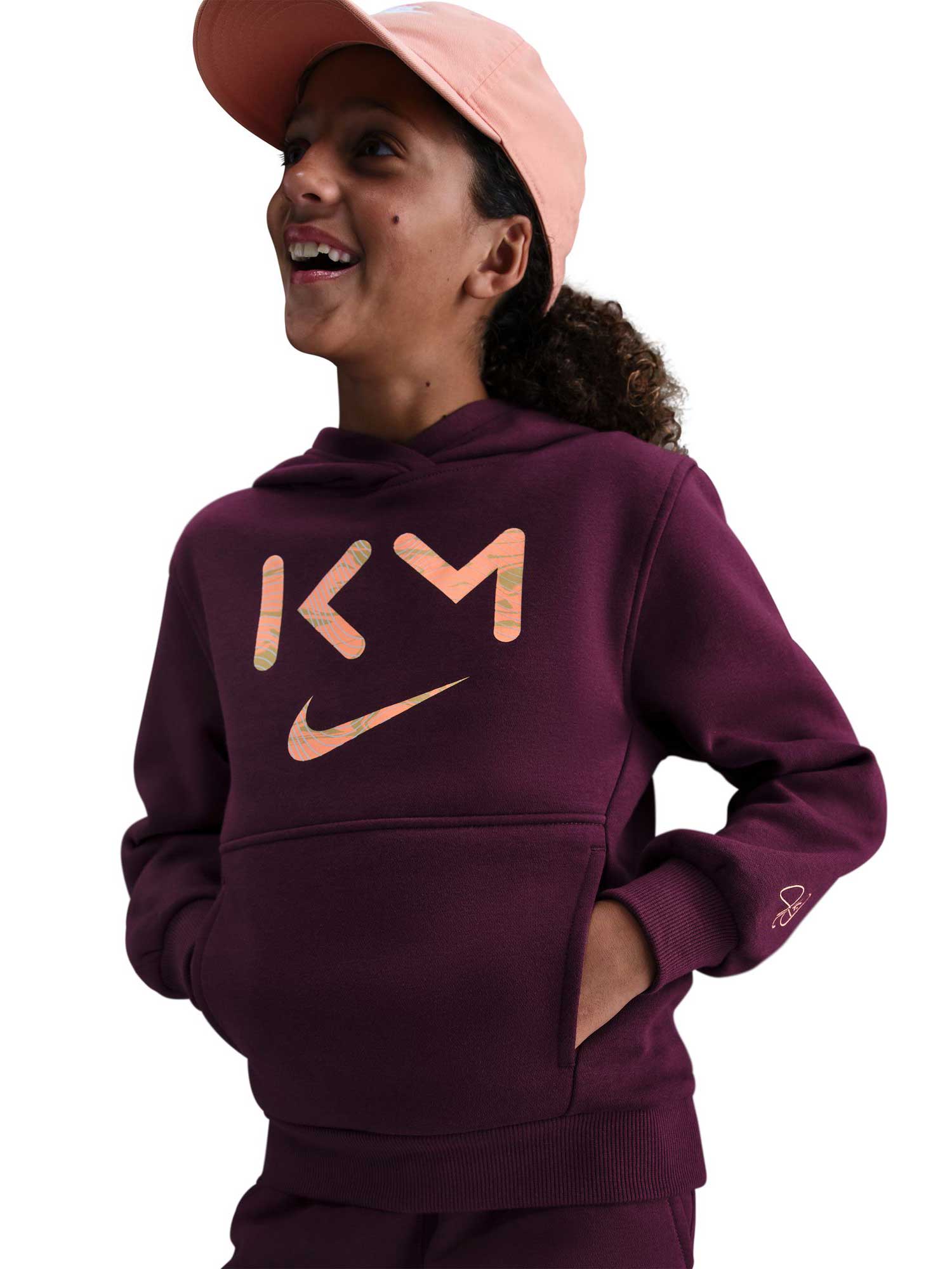 NIKE Суитшърт Kylian Mbappe K NK CLUB FLC HDY -PD