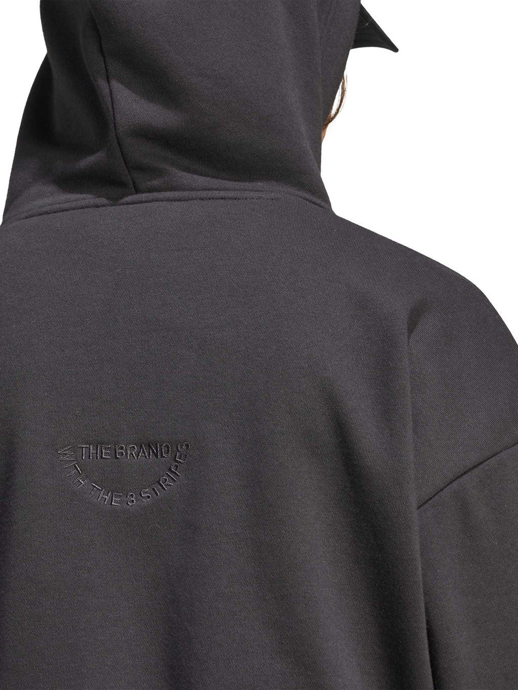 ADIDAS SPORTSWEAR Суитшърт Embroidered French Terry Crop Hoodie