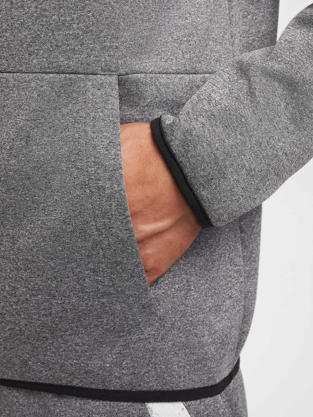 NIKE Суитшърт M NK TF HOODIE SWOOSH PO