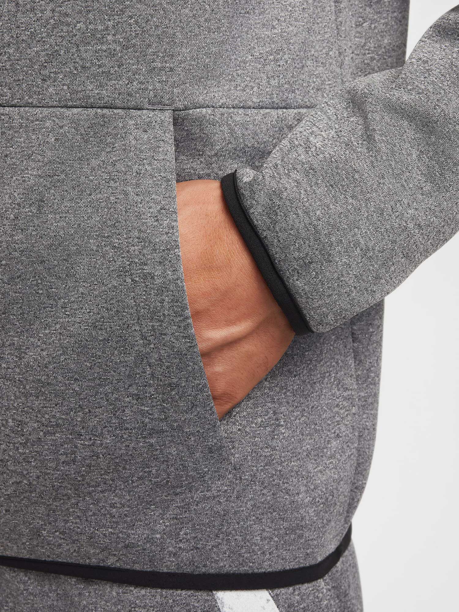 NIKE Суитшърт M NK TF HOODIE SWOOSH PO