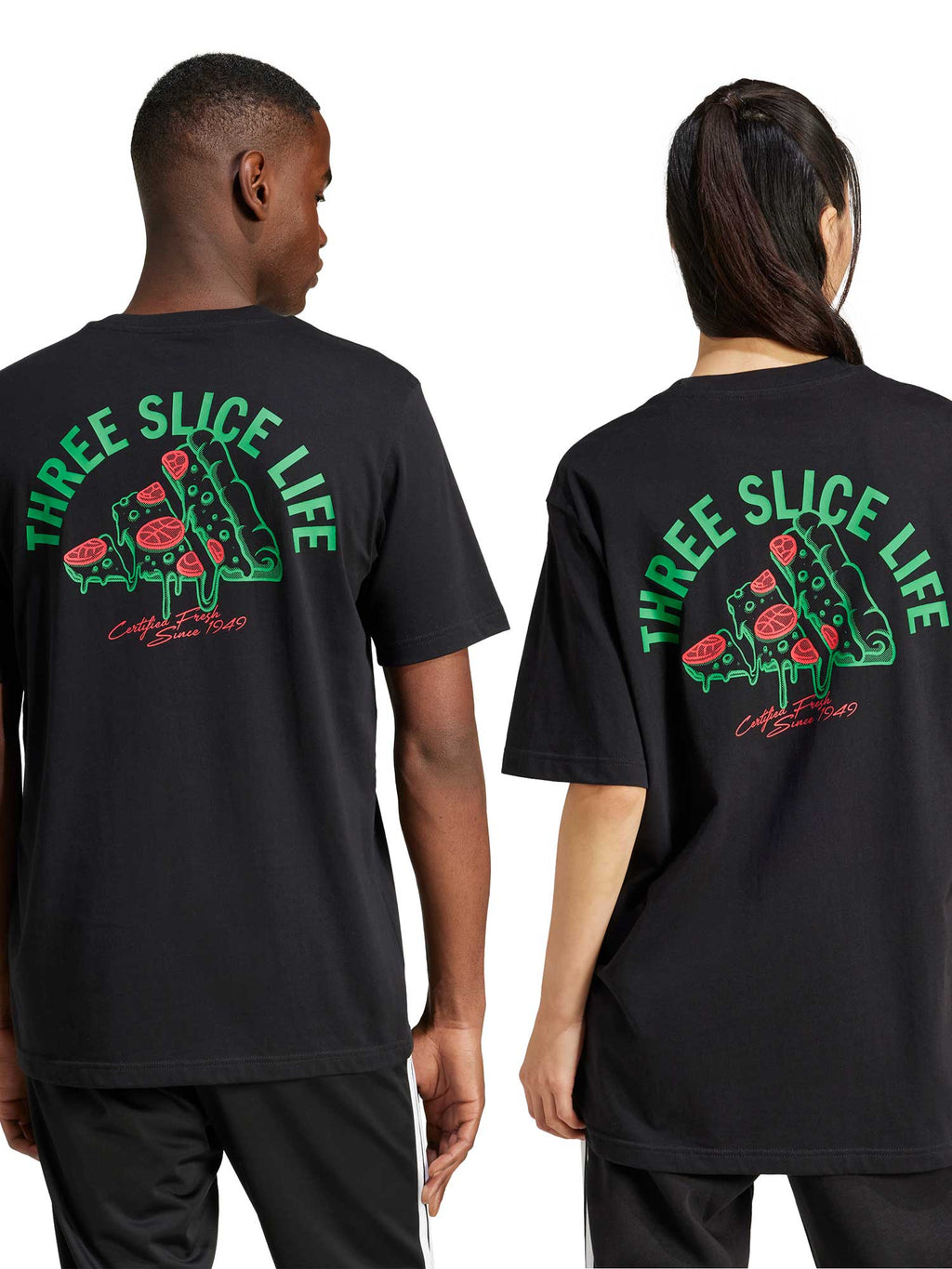 ADIDAS SPORTSWEAR Тениска Lounge Pizza Graphic T-Shirt