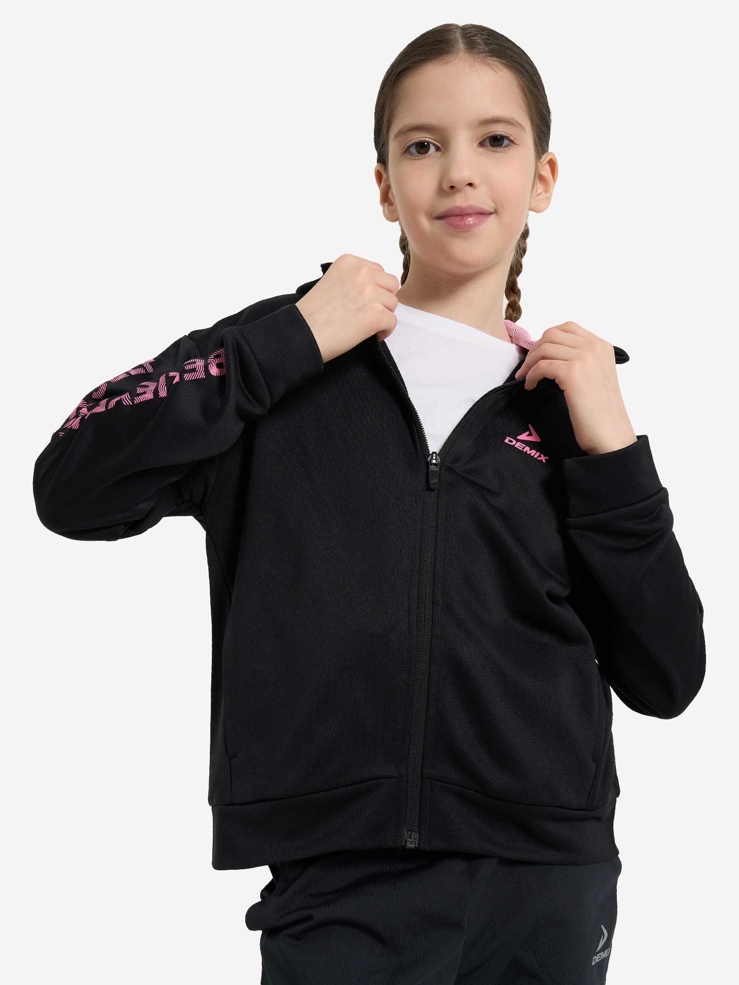 DEMIX Суитшърт Active Girl's FZ Jumper