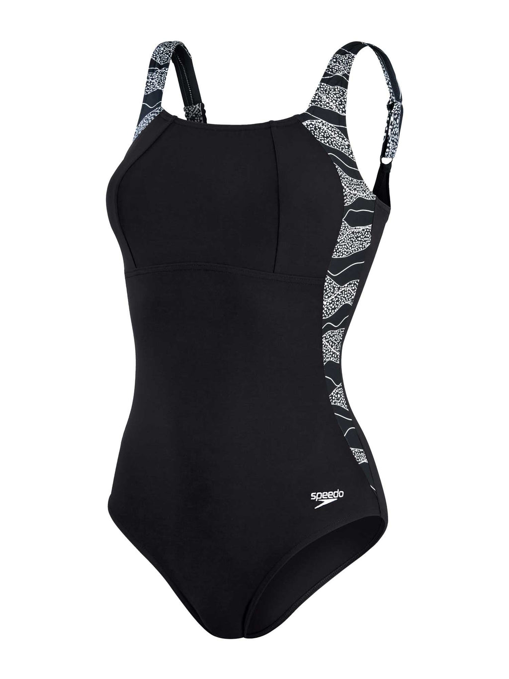SPEEDO Цял бански WOMENS SHAPING LUNALUSTRE PRINTED