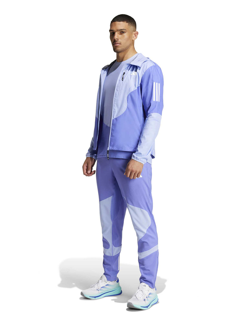 ADIDAS PERFORMANCE Тениска Own the Run Colorblock AEROREADY T-Shirt