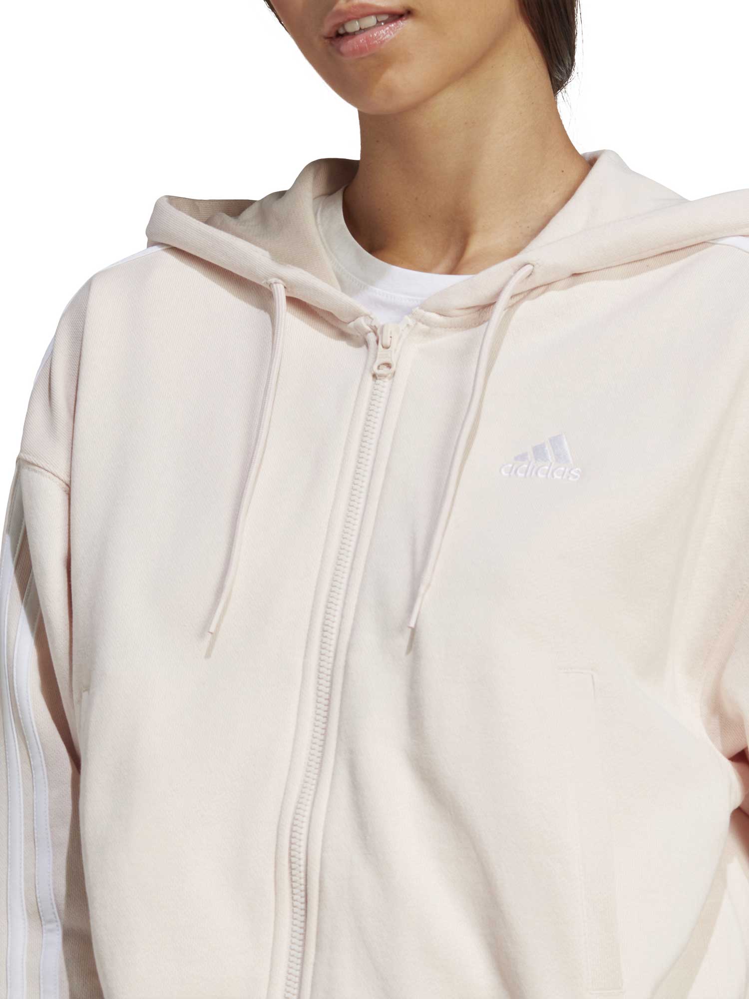 ADIDAS SPORTSWEAR Суитшърт Essentials 3-Stripes French Terry Bomber