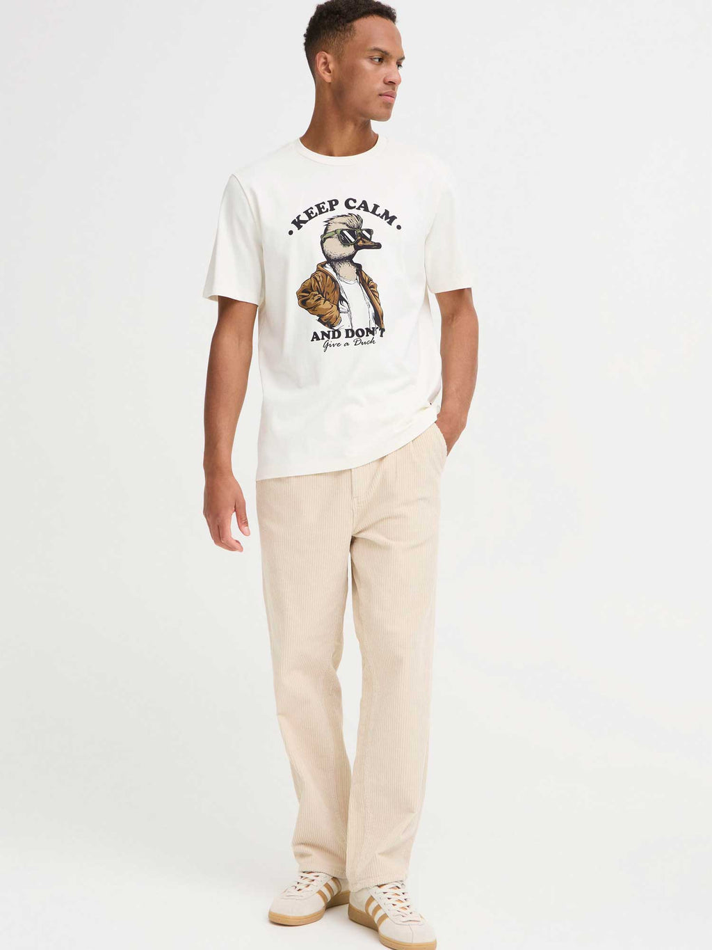 BLEND Тениска BHIVIK FUNNY GRAPH S/S TEE