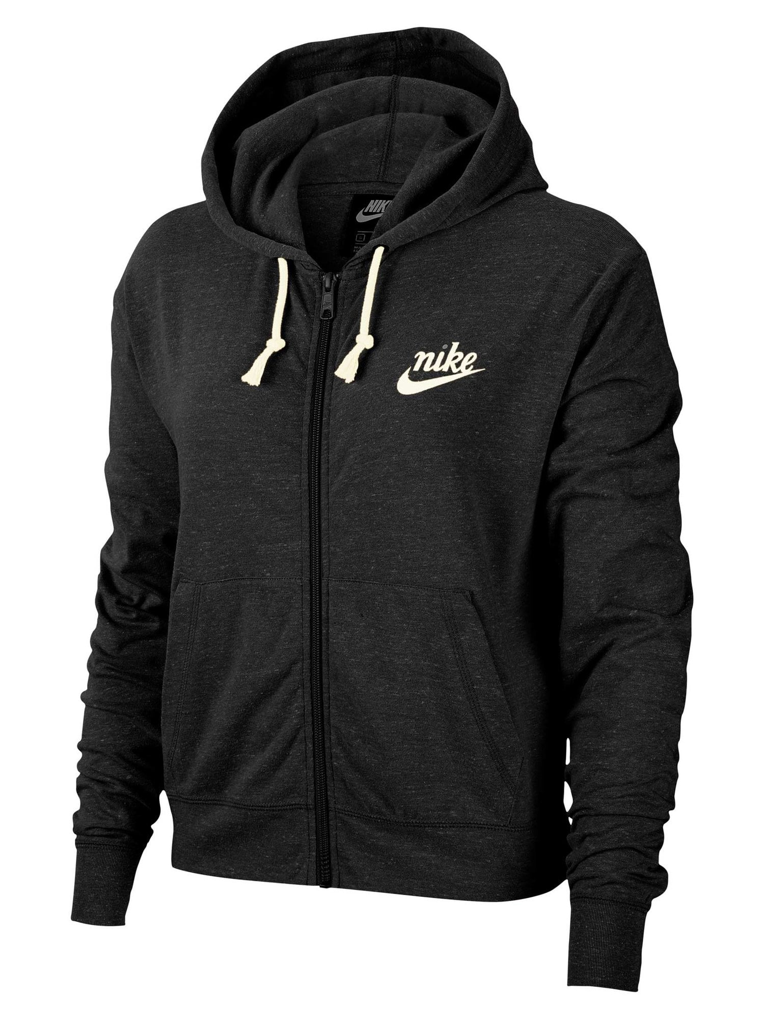 NIKE Суитшърт W GYM VNTG HOODIE FZ