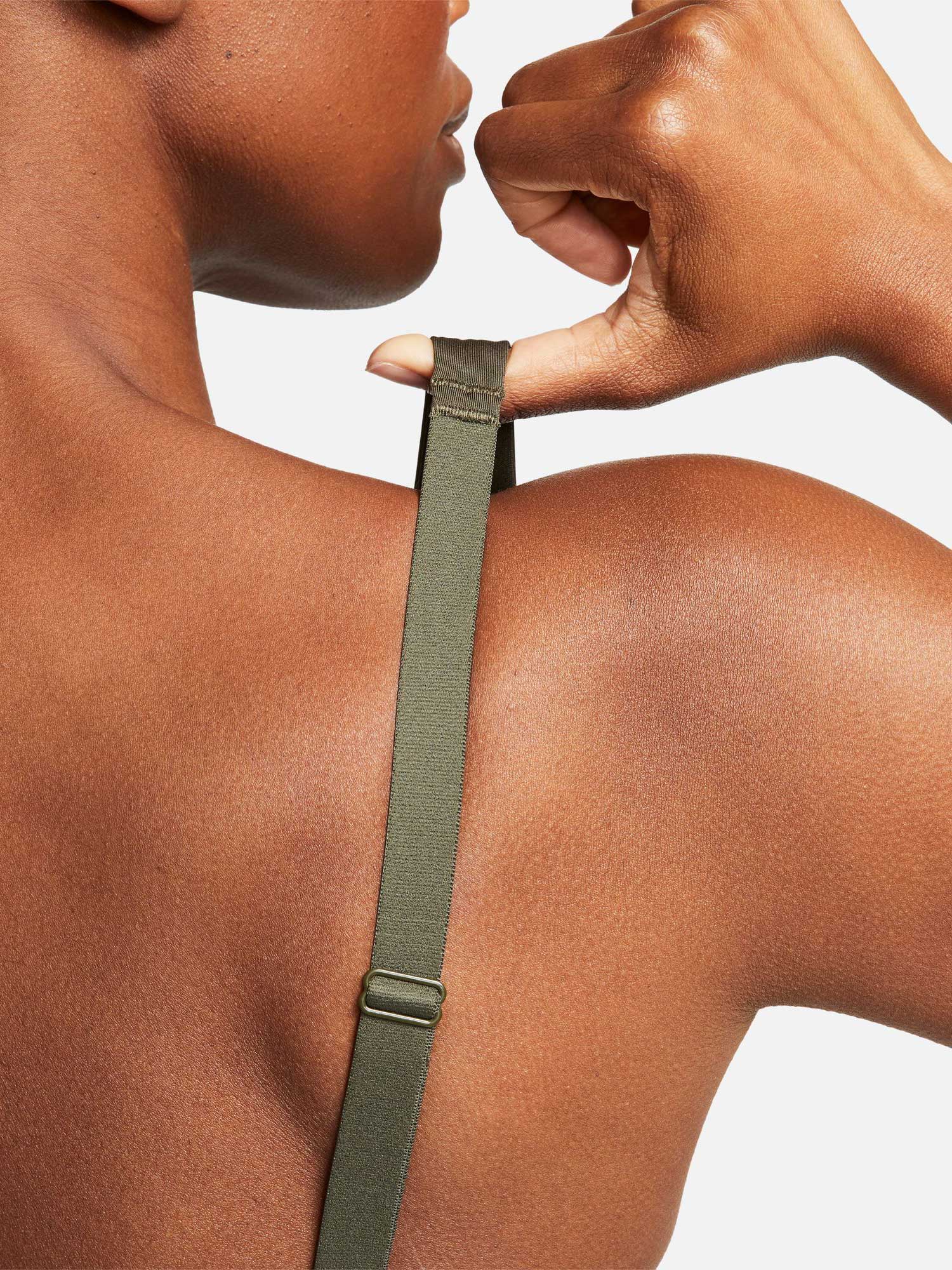 NIKE Спортен сутиен W NK DF INDY PLUNGE CUTOUT BRA