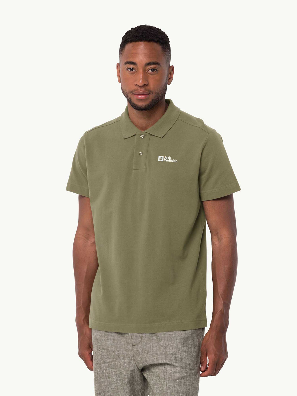 JACK WOLFSKIN Тениска ESSENTIAL POLO M