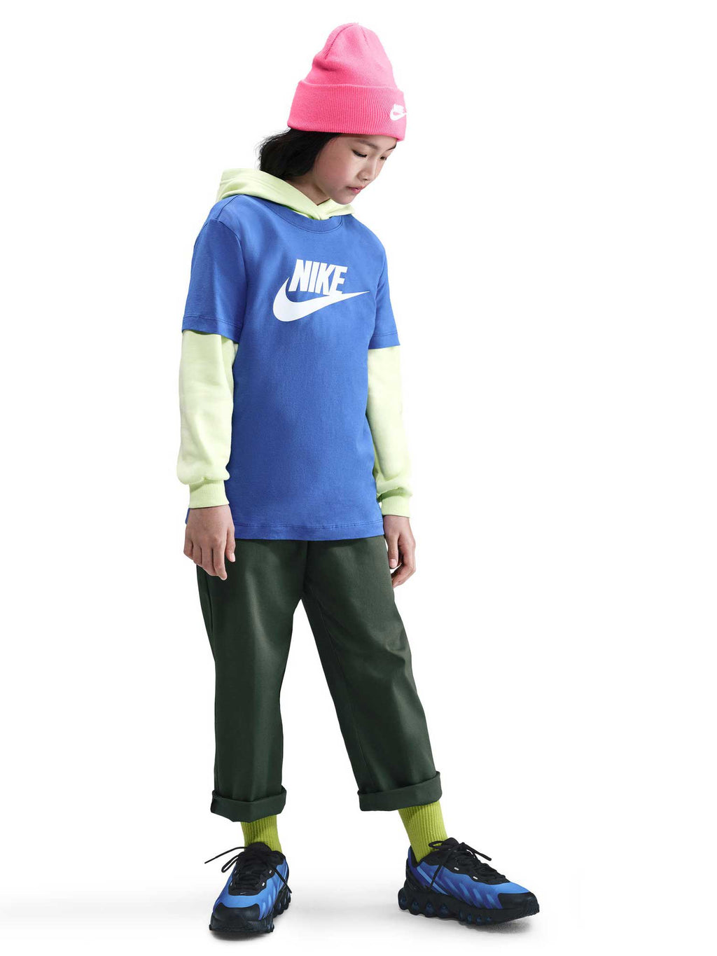 NIKE Тениска K NSW TEE FUTURA HBR