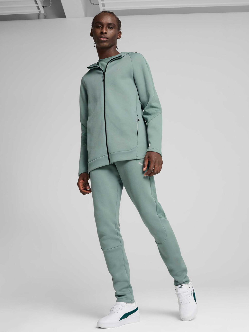 PUMA Суитшърт EVOSTRIPE Full-Zip Hoodie DK