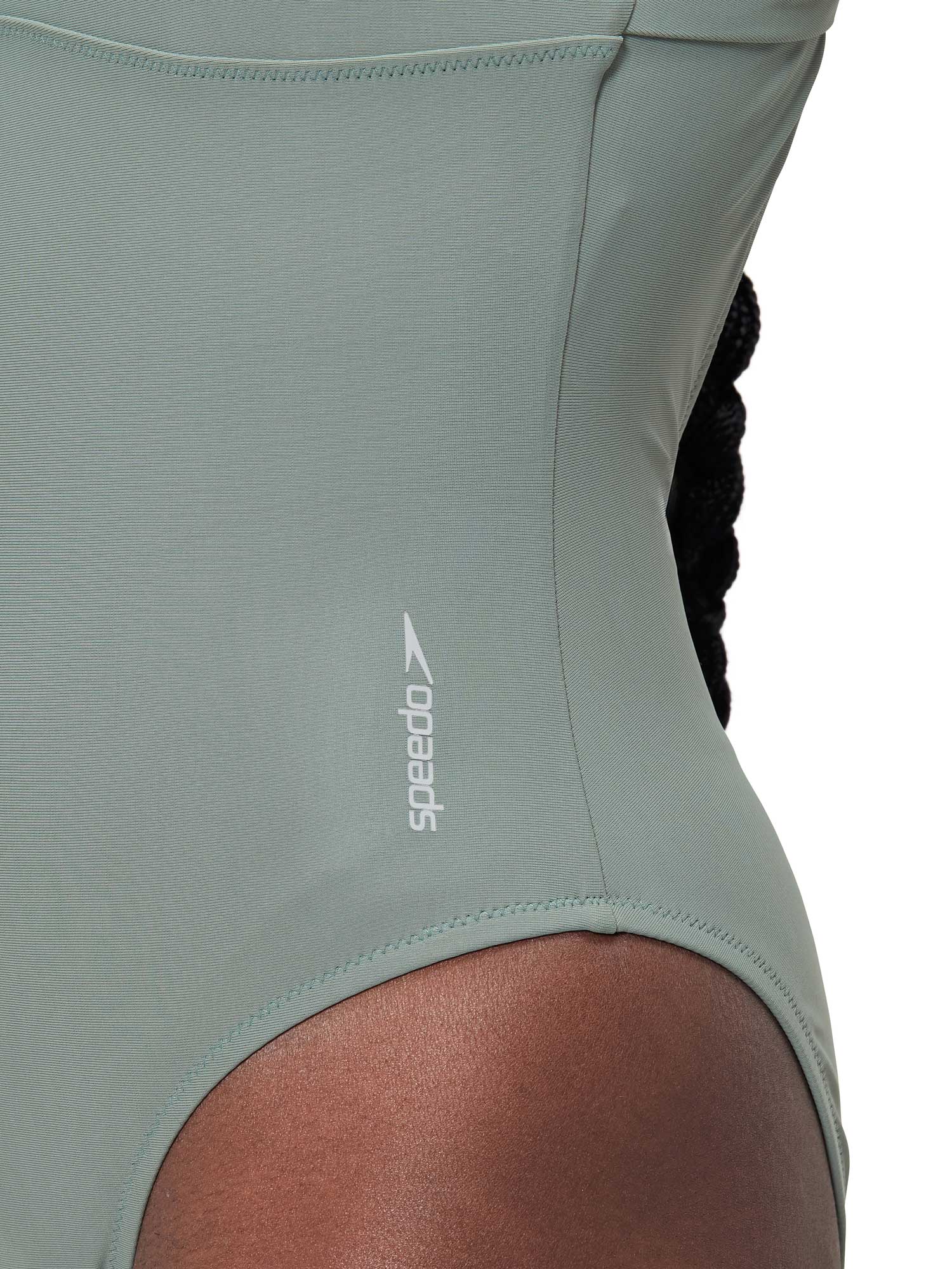 SPEEDO Цял бански SOLID HIGHNECK