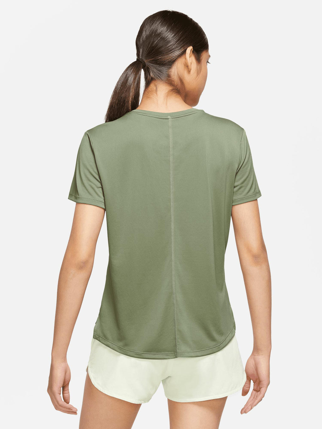 NIKE Тениска W NK ONE DF SWSH HBR SS