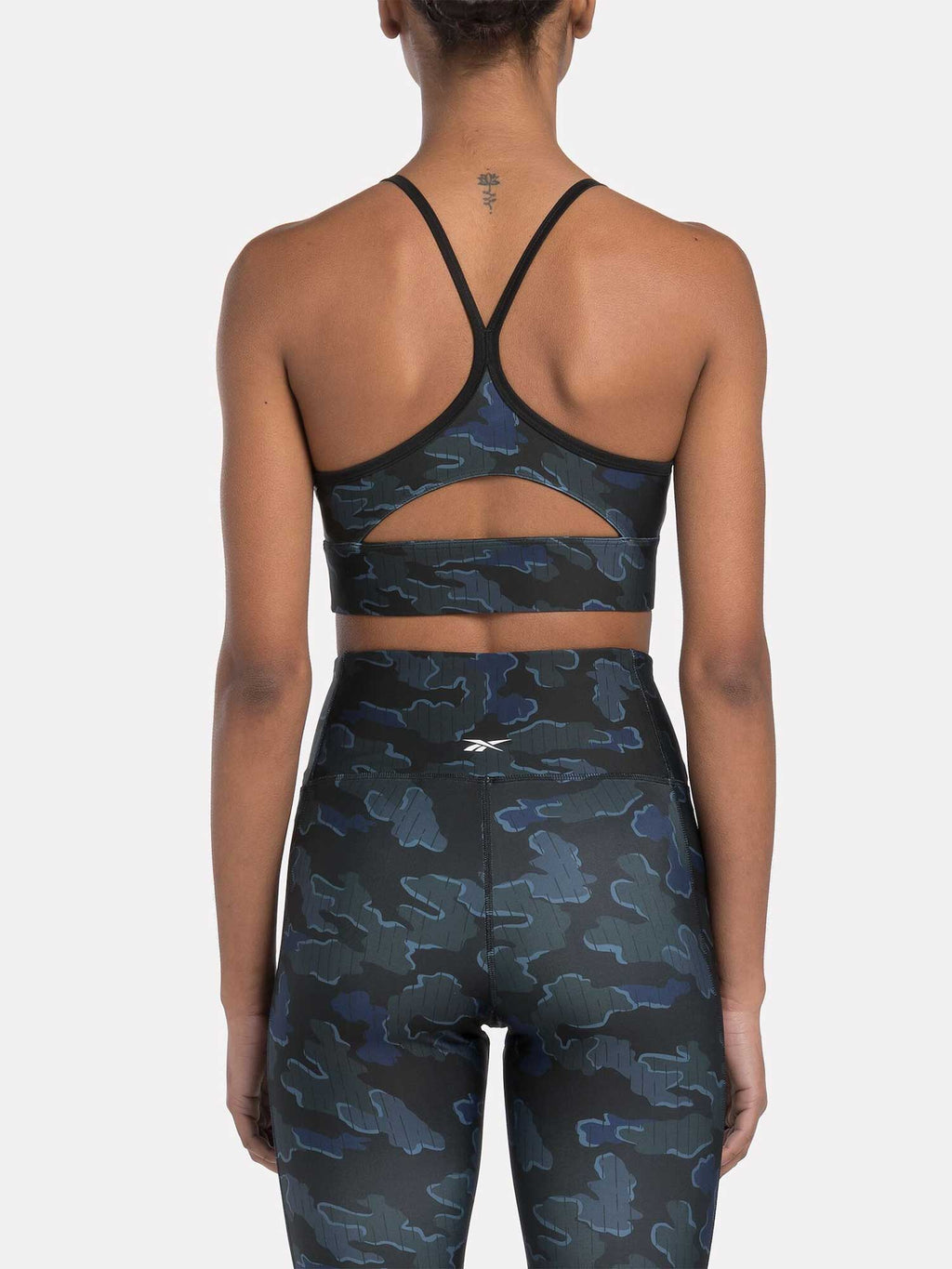 REEBOK Спортен сутиен ID TRAIN CAMO BRA