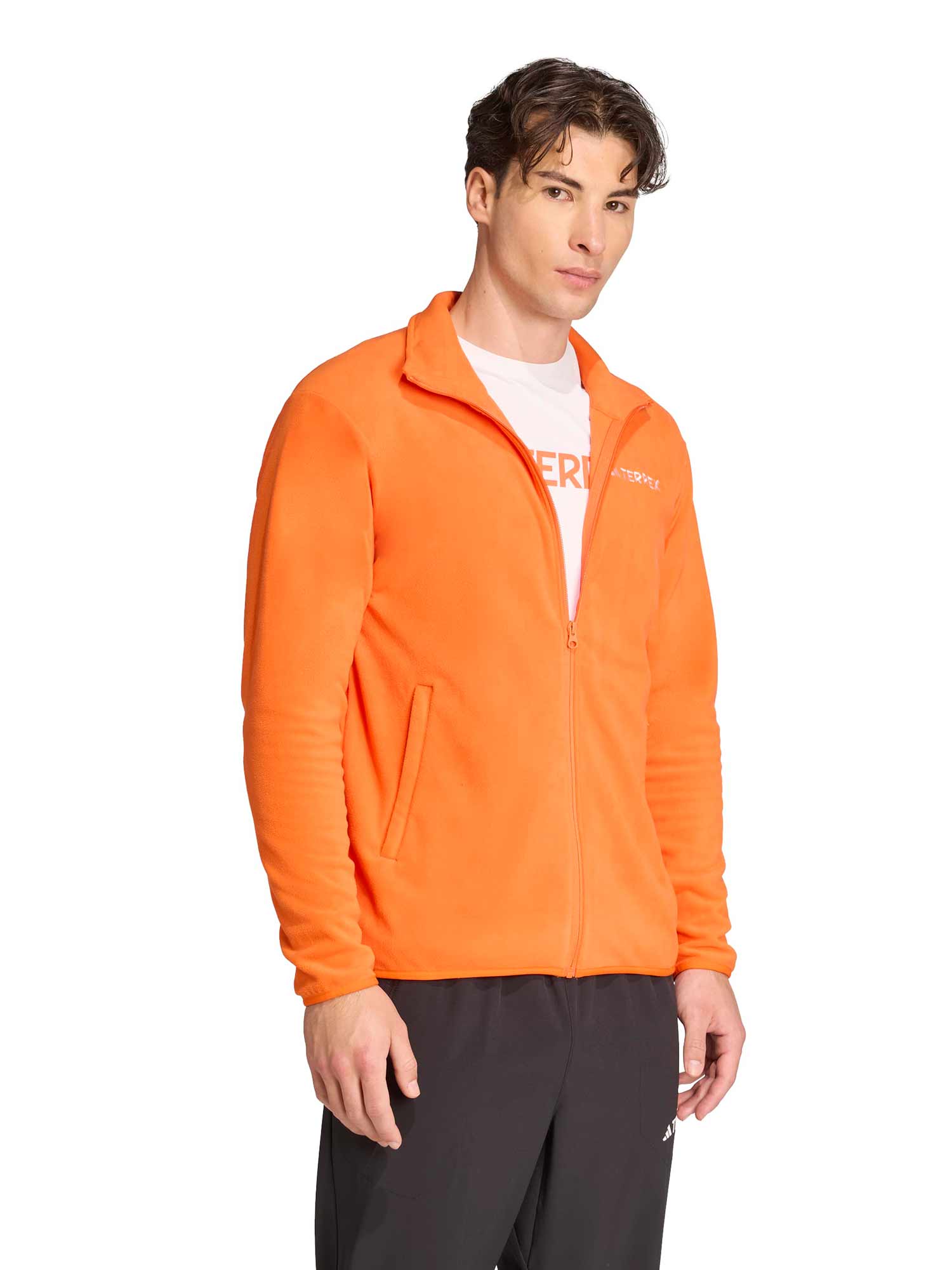 ADIDAS PERFORMANCE Полар Multi Essentials Full-Zip Fleece Jacket