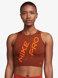NIKE Потник W NP DF CROP TANK GRX