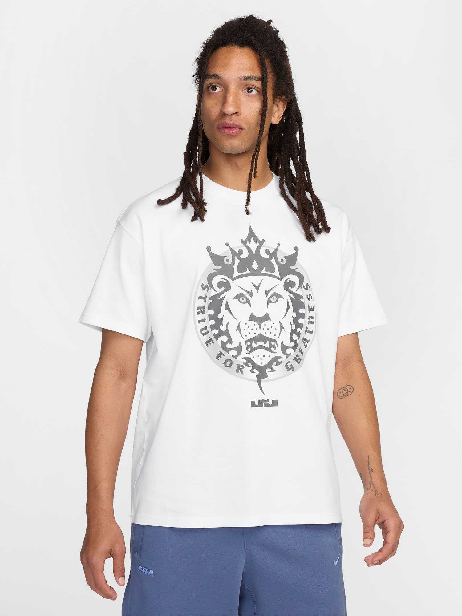NIKE Тениска LEBRON M NK TEE M90 SP25