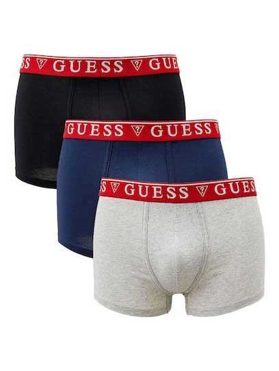 GUESS Боксерки BRIAN HERO BOXER TRUNK 3 PACK