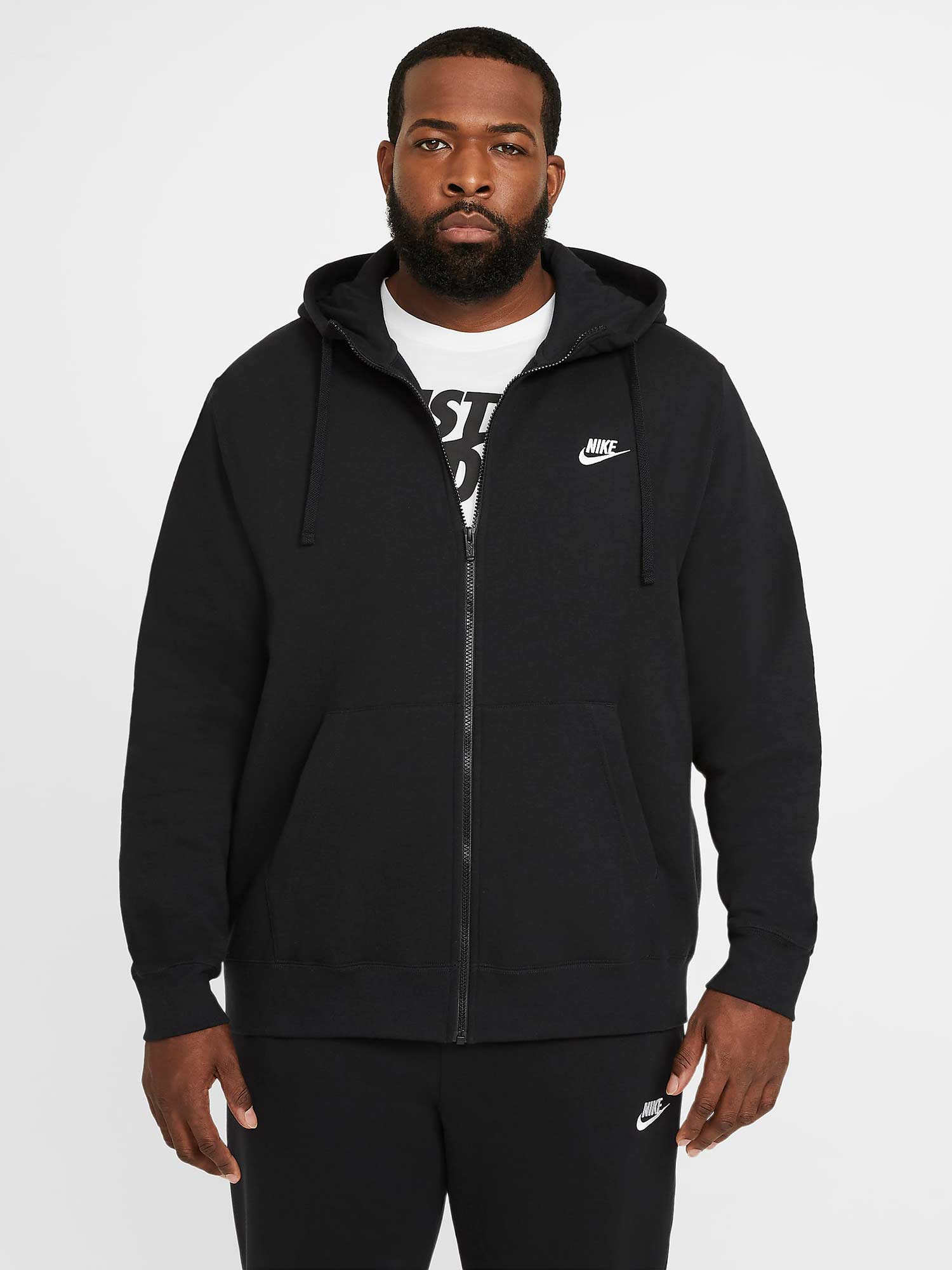 NIKE Суитшърт M NSW CLUB HOODIE FZ BB