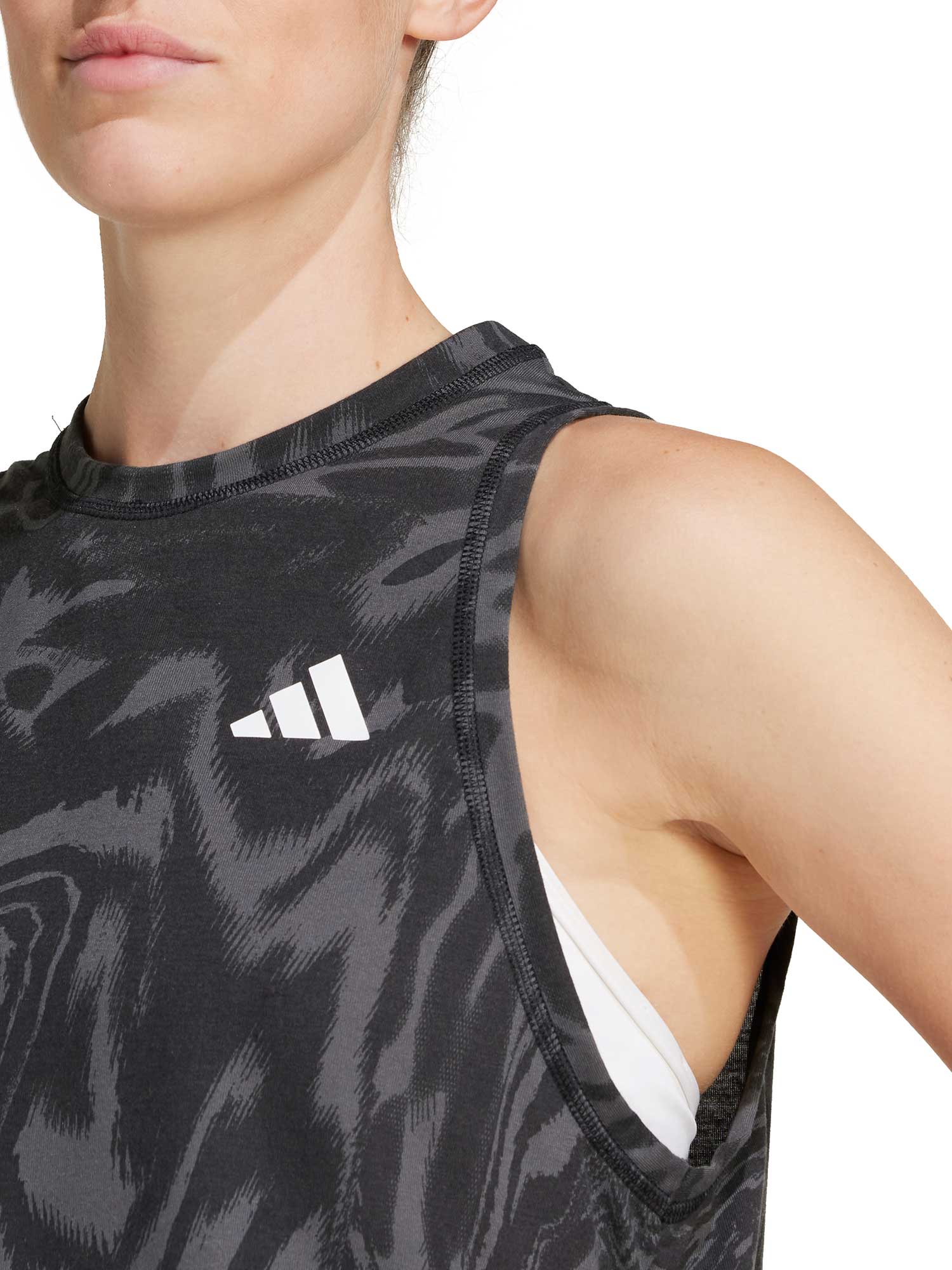 ADIDAS PERFORMANCE Потник Train Essentials Allover Print Workout Tank