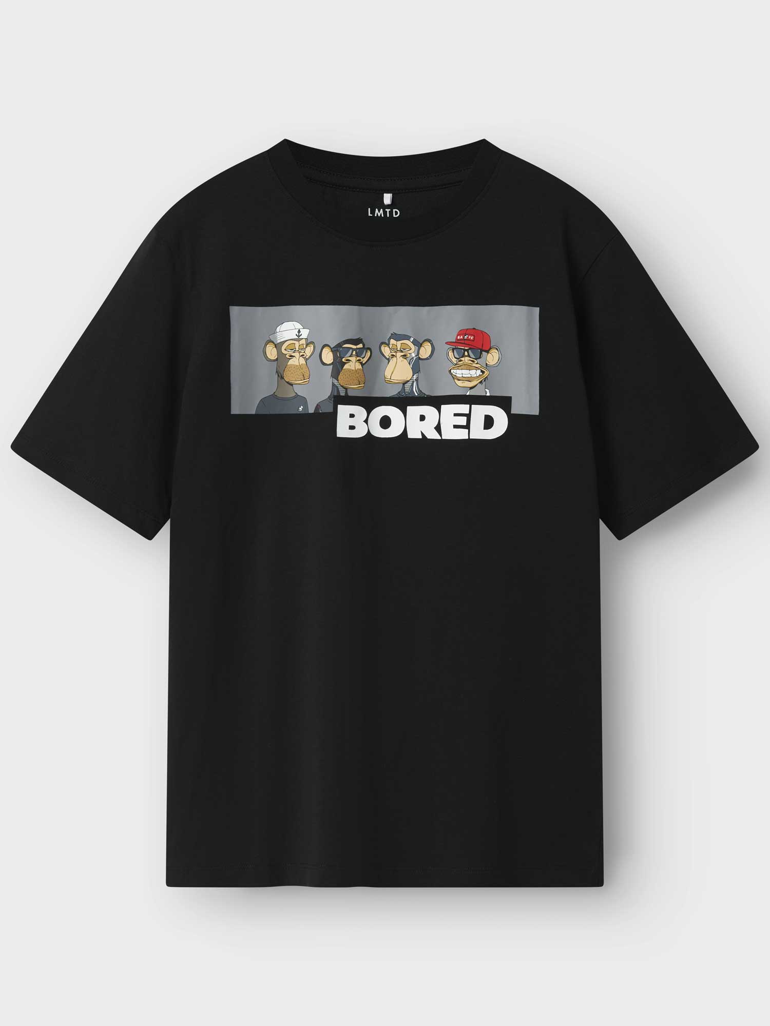 NAME IT Тениска NLMDUFF BOD L SS TOP BOX NOOS SKY