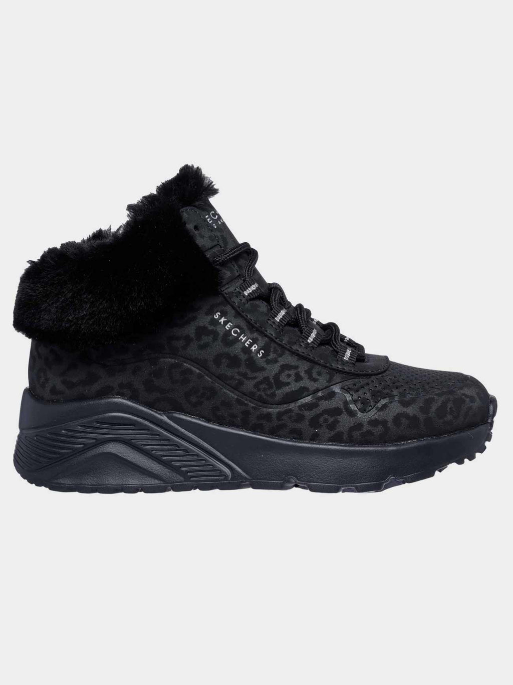 SKECHERS Обувки UNO LITE - COZY LEOPARD