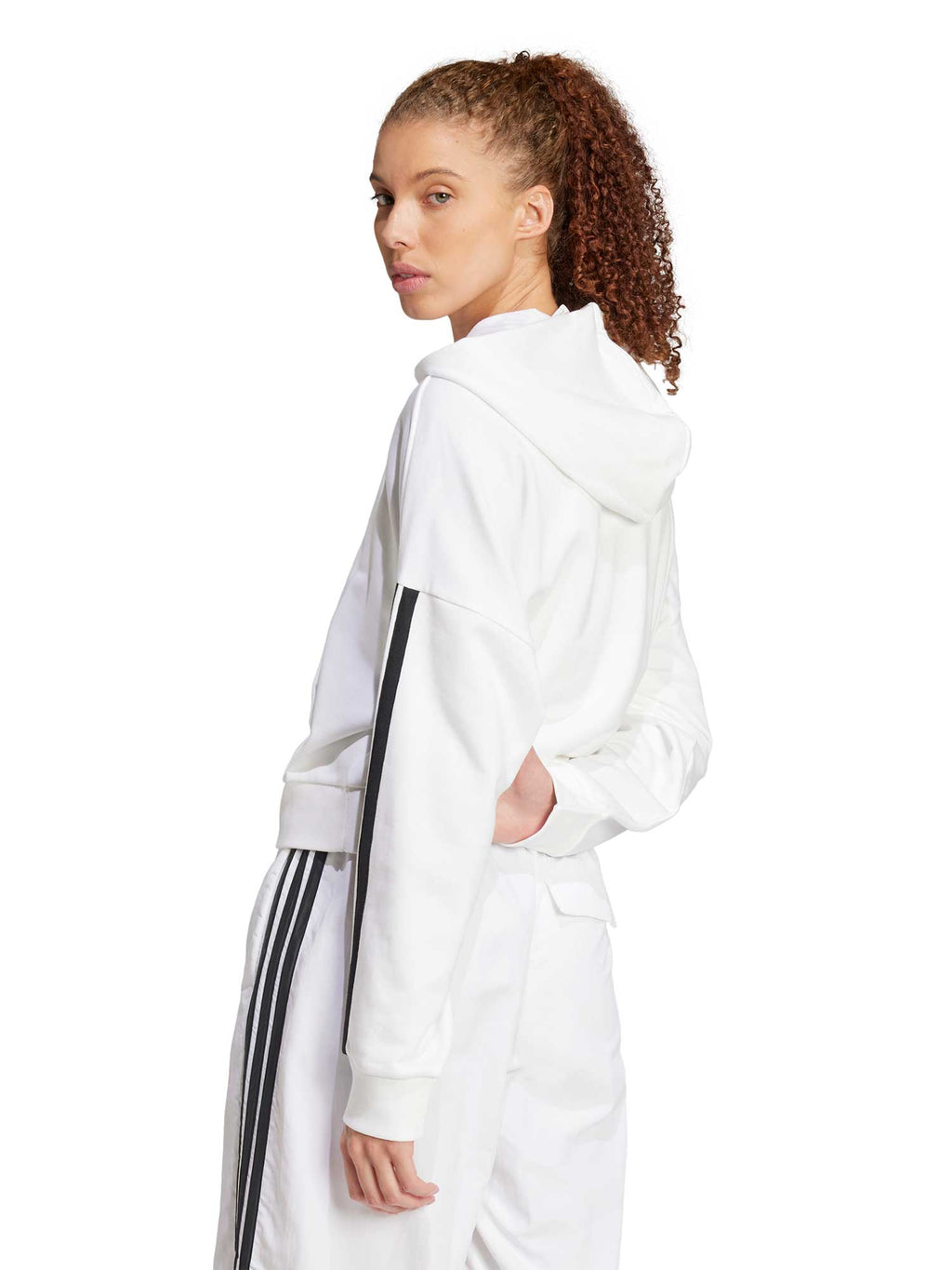 ADIDAS SPORTSWEAR Суитшърт Essentials 3-Stripes French Terry