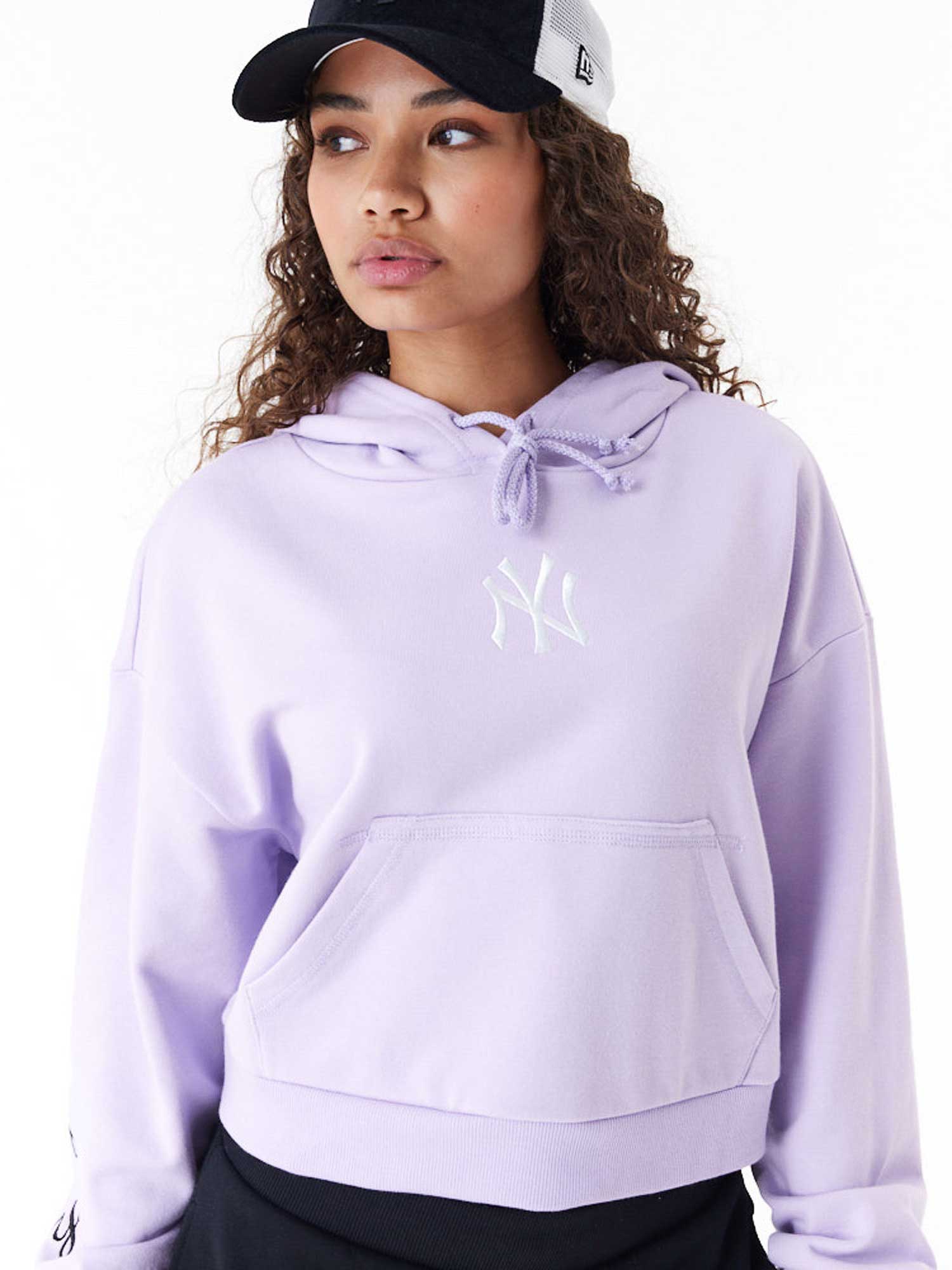 NEW ERA Суитшърт MLB LIFESTYLE CROP HOODY