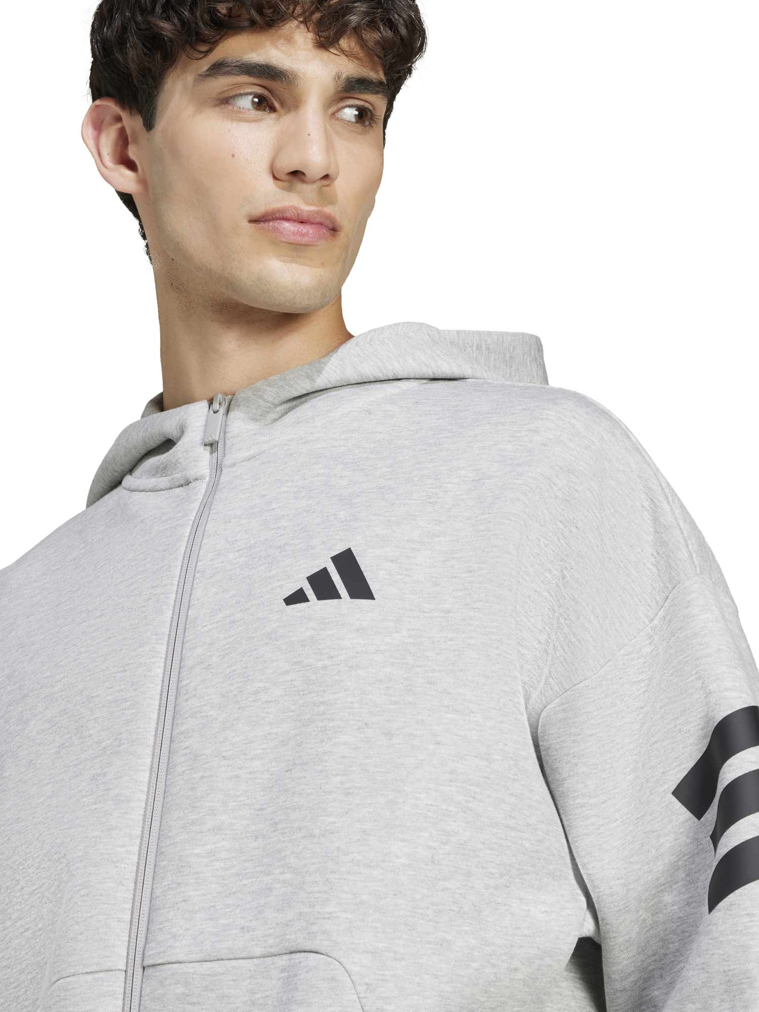 ADIDAS SPORTSWEAR Суитшърт Future Icons 3-Stripes Full-Zip Hoodie