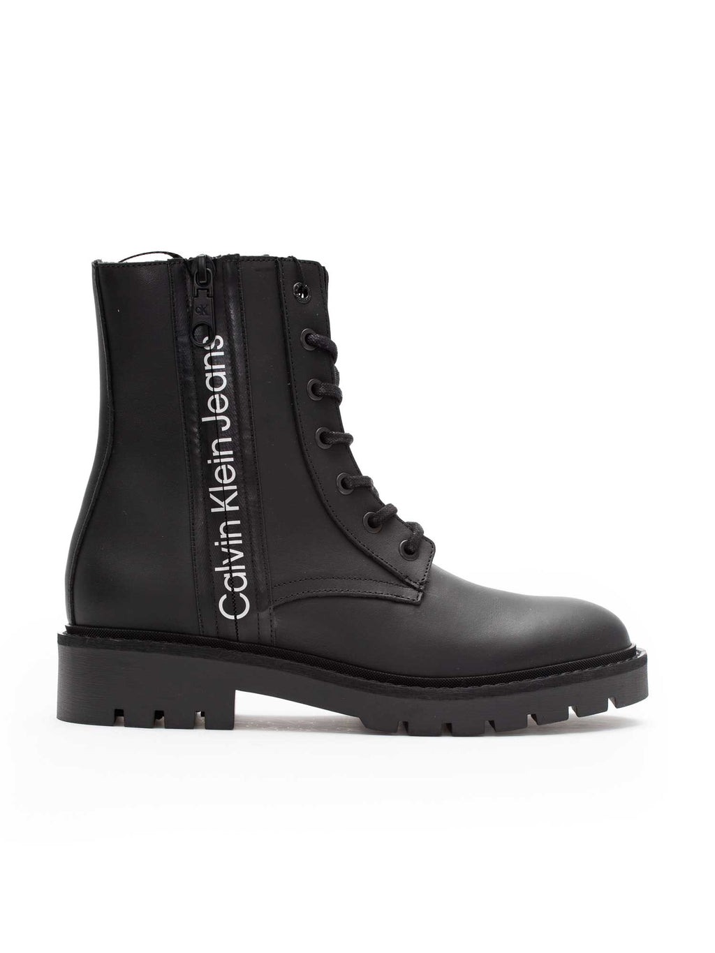 Calvin Klein Jeans Боти COMBAT MID LACEUP BOOT