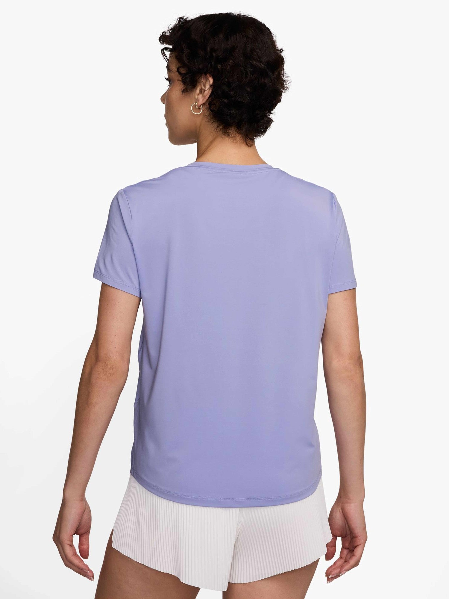NIKE Тениска W NK ONE SWSH HBR DF SS TOP