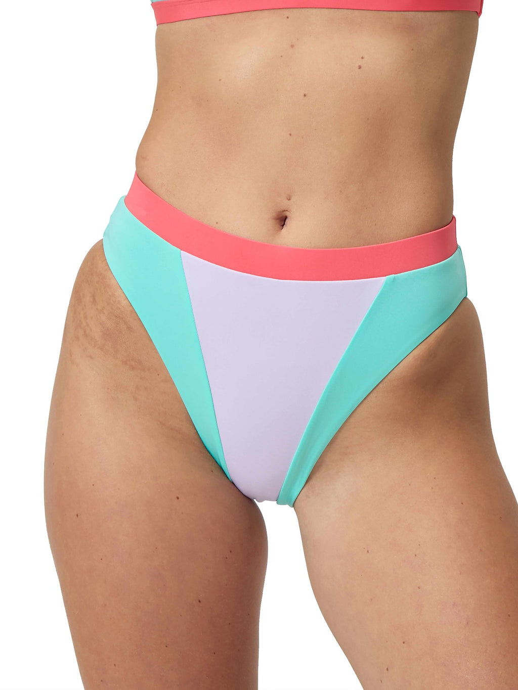 SPEEDO Бански долнище COLORBLOCK HIGH WAIST BOTTOM