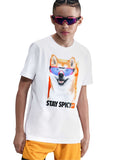 NIKE Тениска K NSW TEE PHOTO SHIBA