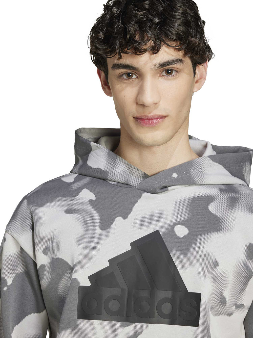 ADIDAS SPORTSWEAR Суитшърт Future Icons Badge of Sport Allover Print