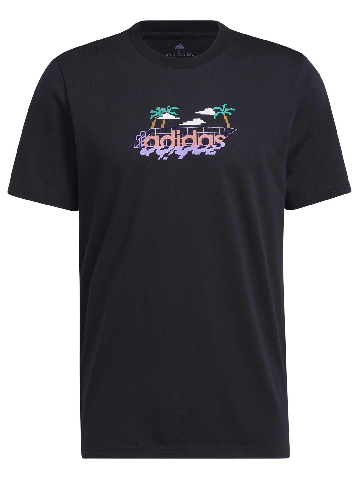 ADIDAS SPORTSWEAR Тениска Linear Beach-Bit Short Sleeve Graphic