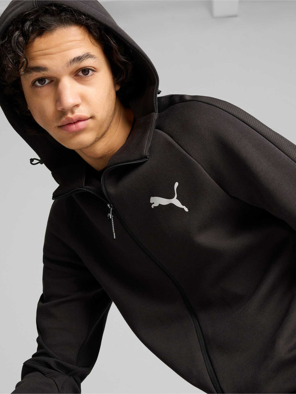 PUMA Суитшърт EVOSTRIPE Full-Zip Hoodie DK