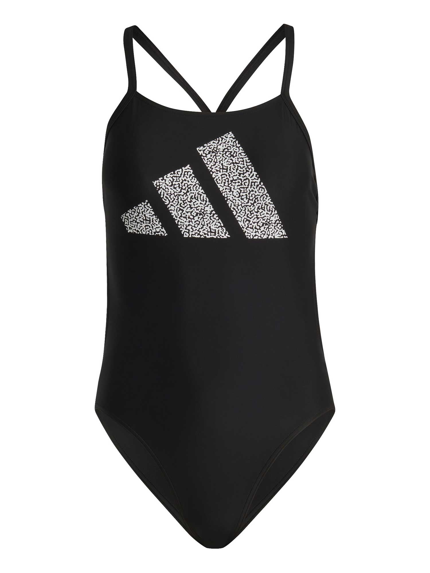 ADIDAS PERFORMANCE Цял бански 3 Bar Logo Print Swimsuit