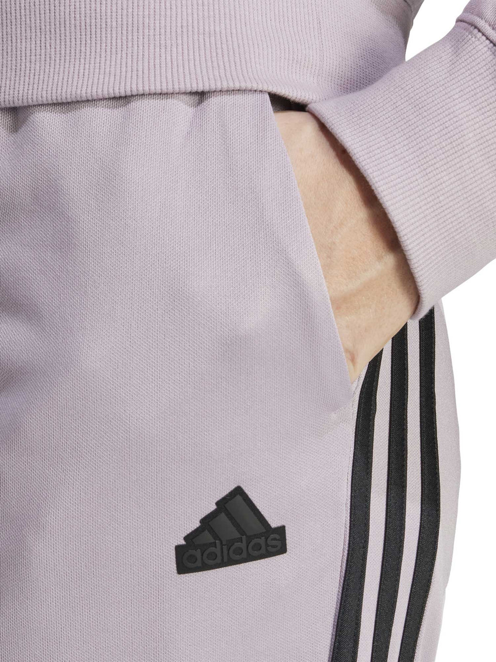 ADIDAS SPORTSWEAR Спортно долнище Iconic Wrapping 3-Stripes Snap
