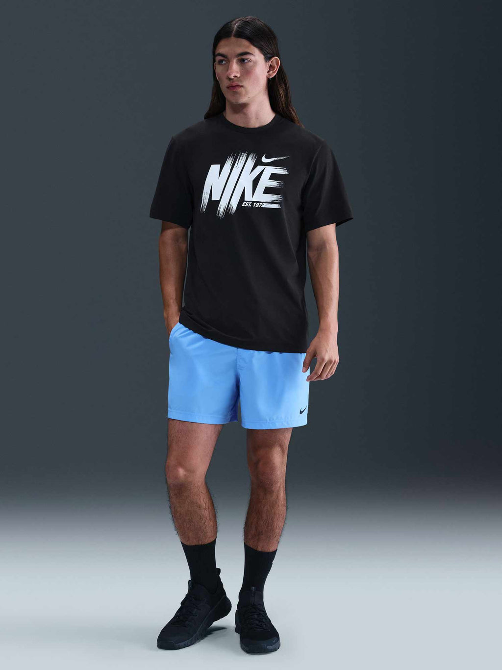 NIKE Тениска M NK DF UV HYVERSE SS GFX