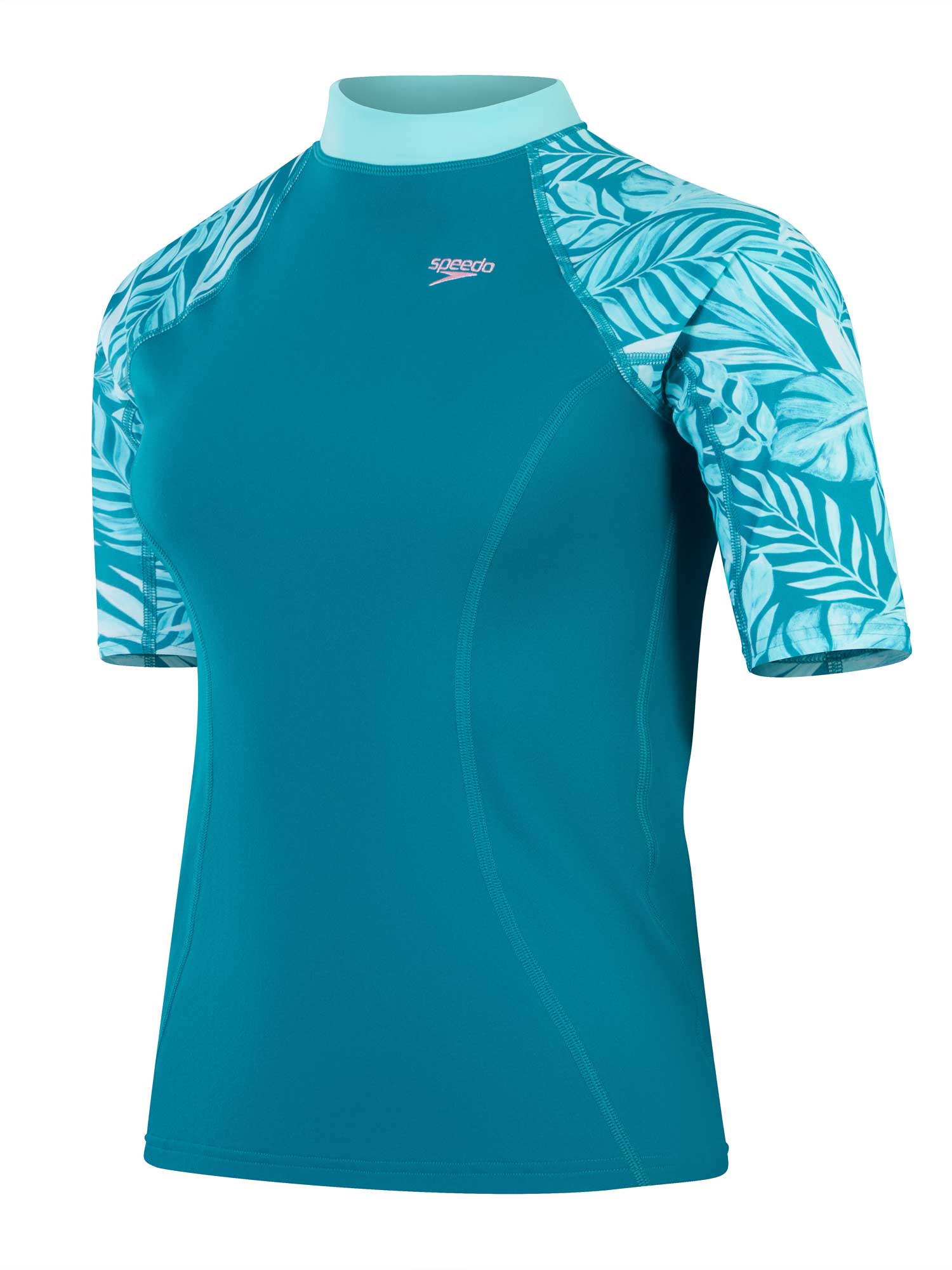 SPEEDO Цял бански WOMENS PRINTED ASYMETRIC