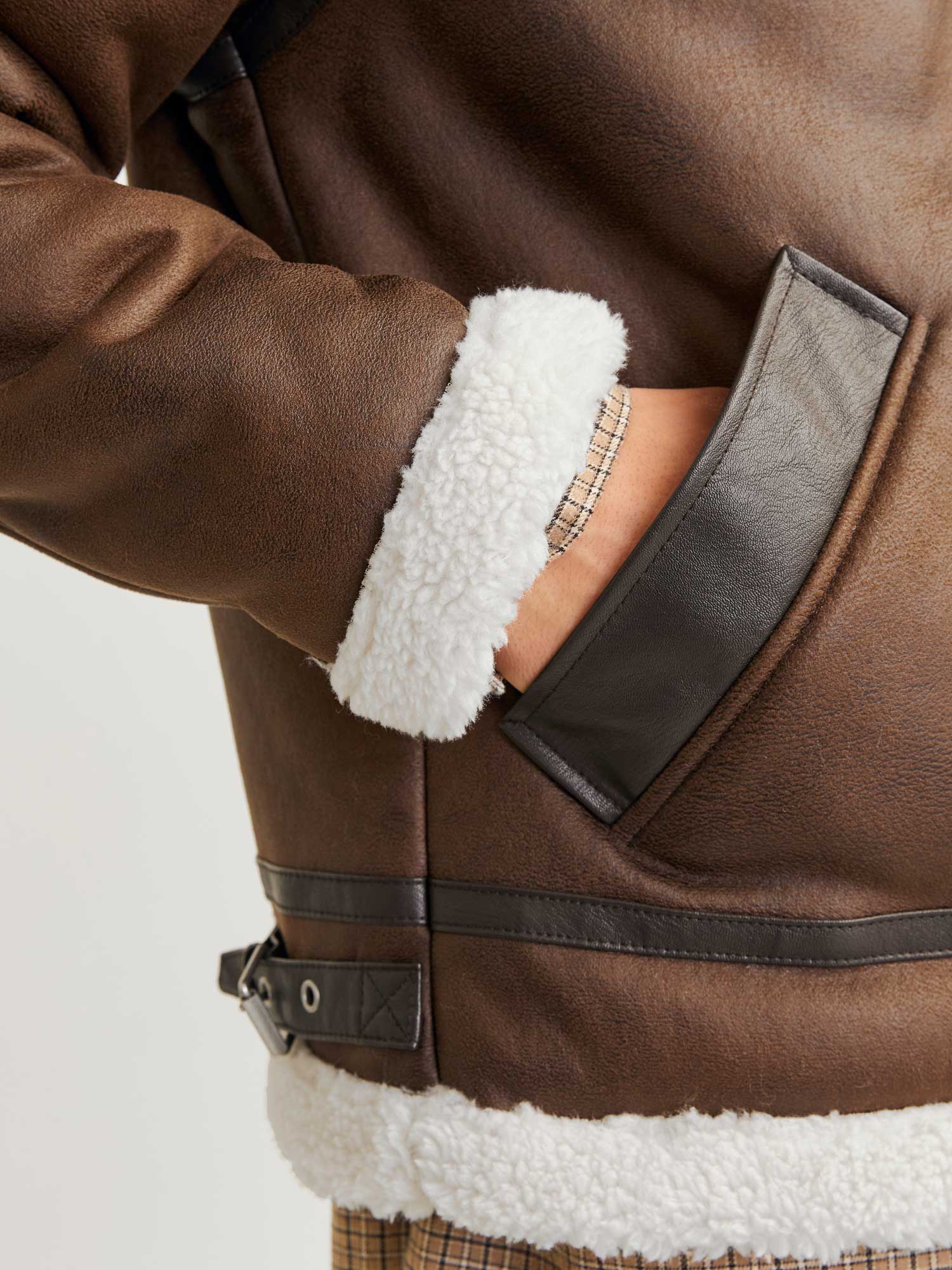 JACK & JONES Яке JORCOLE AVIATOR JACKET