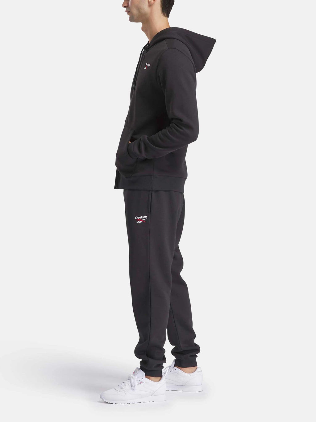 REEBOK Суитшърт IDENTITY SL FLEECE FZ