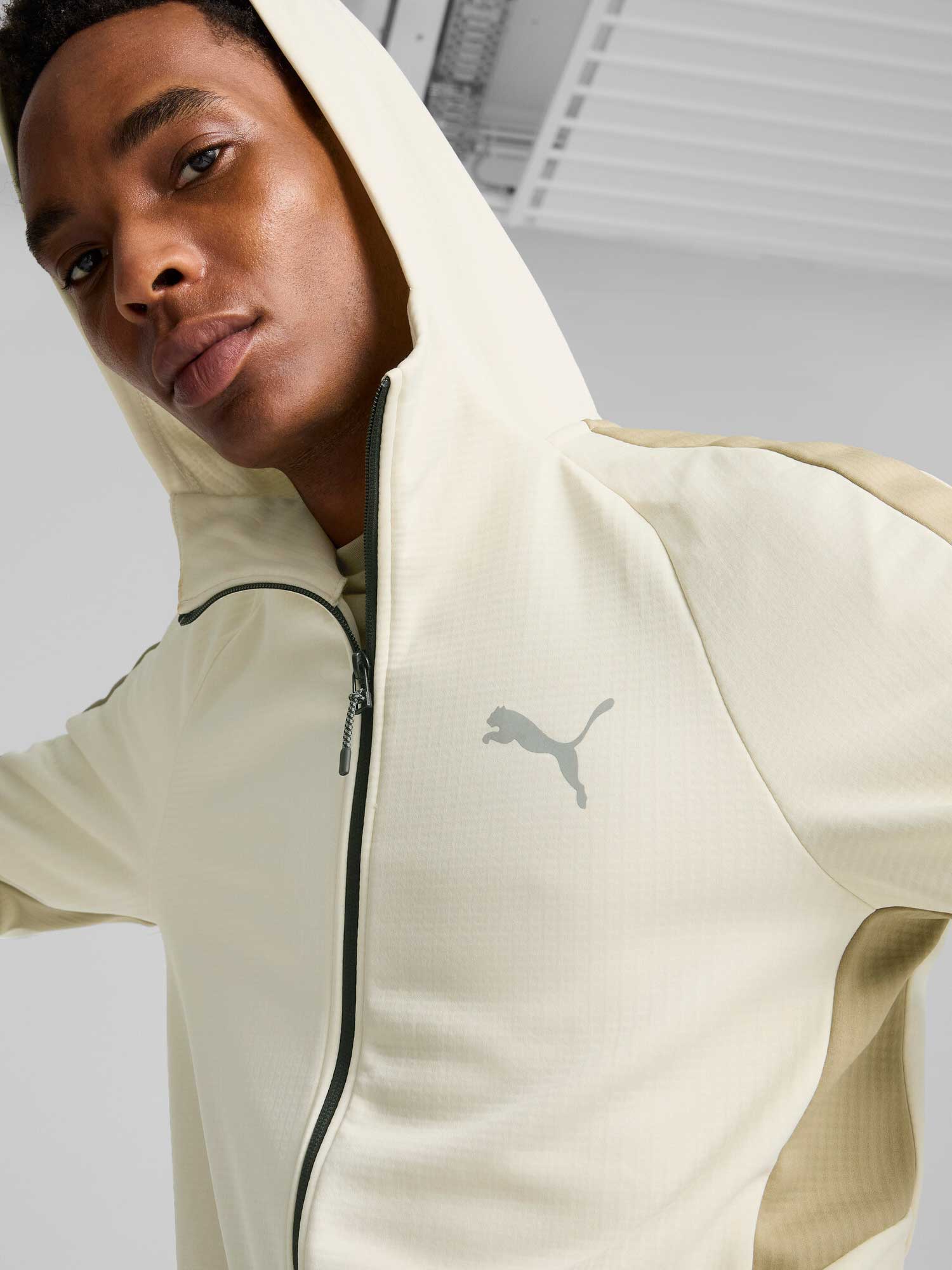 PUMA Суитшърт EVOSTRIPE Warm Full-Zip Hoodie DK