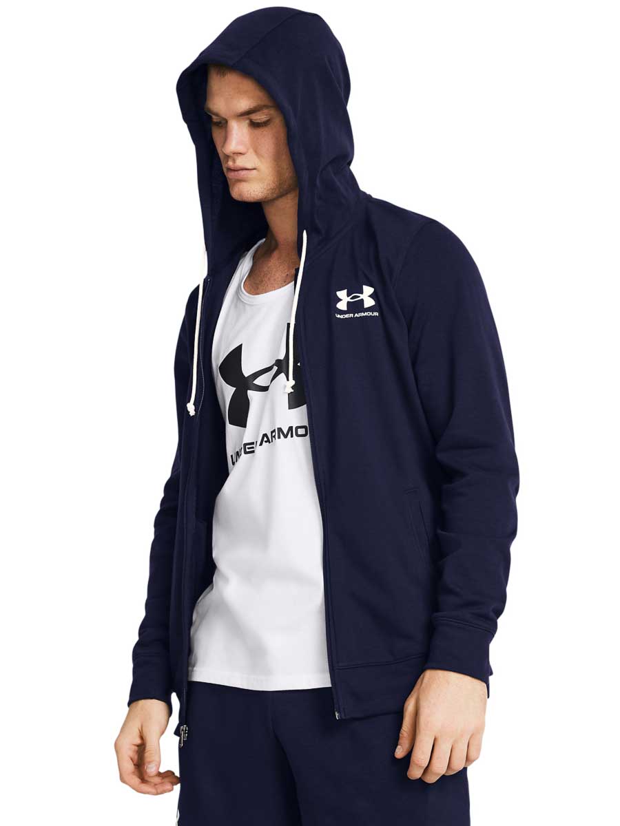 UNDER ARMOUR Суитшърт RIVAL TERRY LC FZ