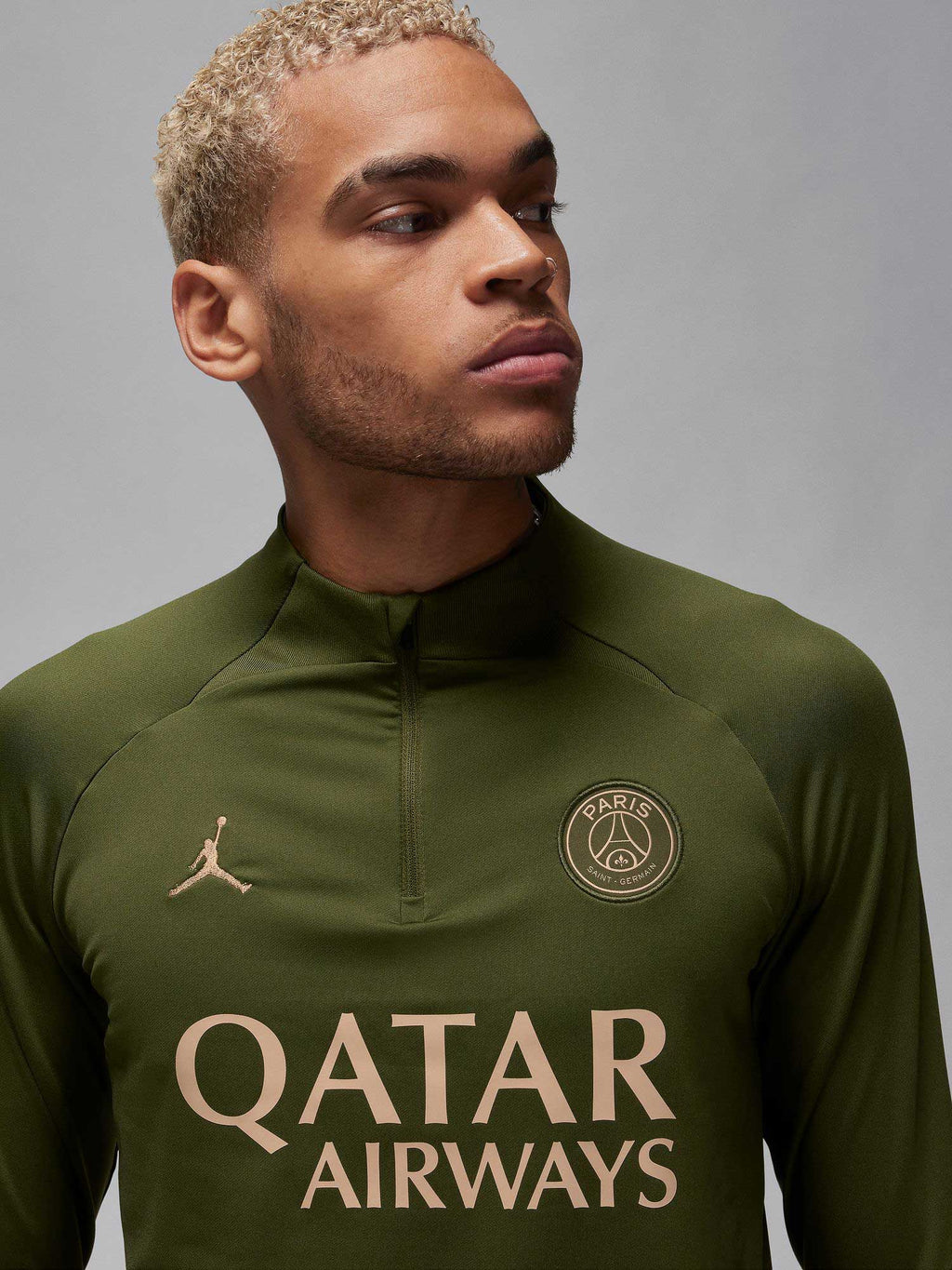 JORDAN Блуза PSG MNK DF STRK DRILLTOP K 4TH