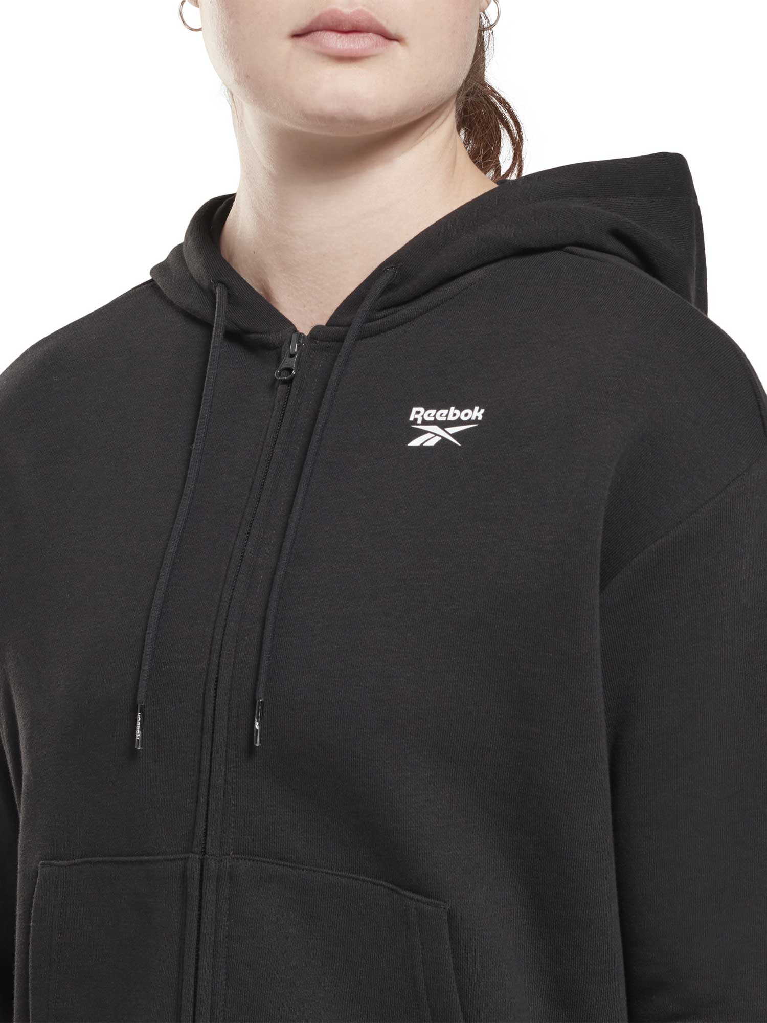 REEBOK Суитшърт Identity Small Logo French Terry Zip-Up