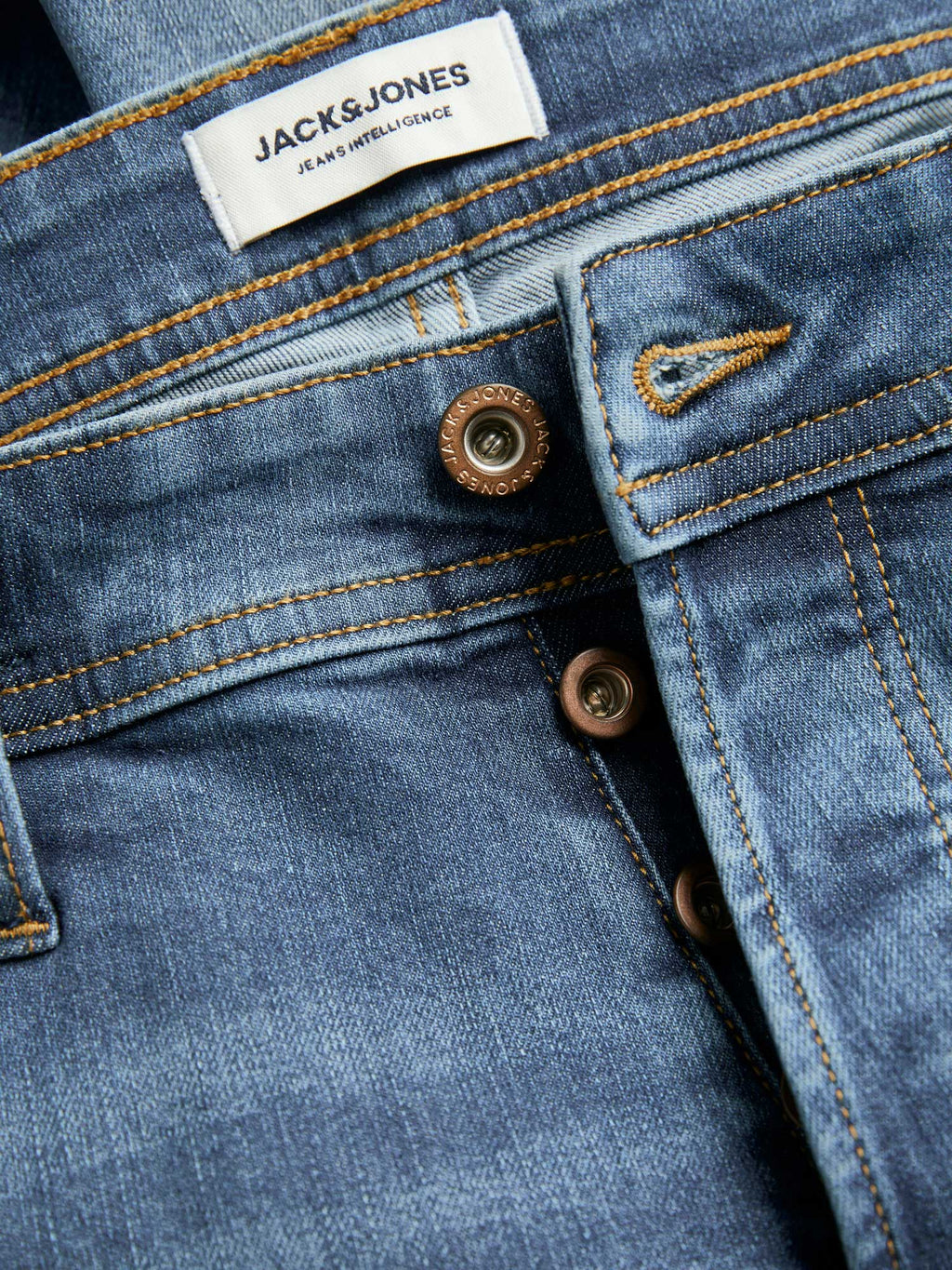JACK & JONES Дънки JJIGLENN JJORIGINAL SQ 016