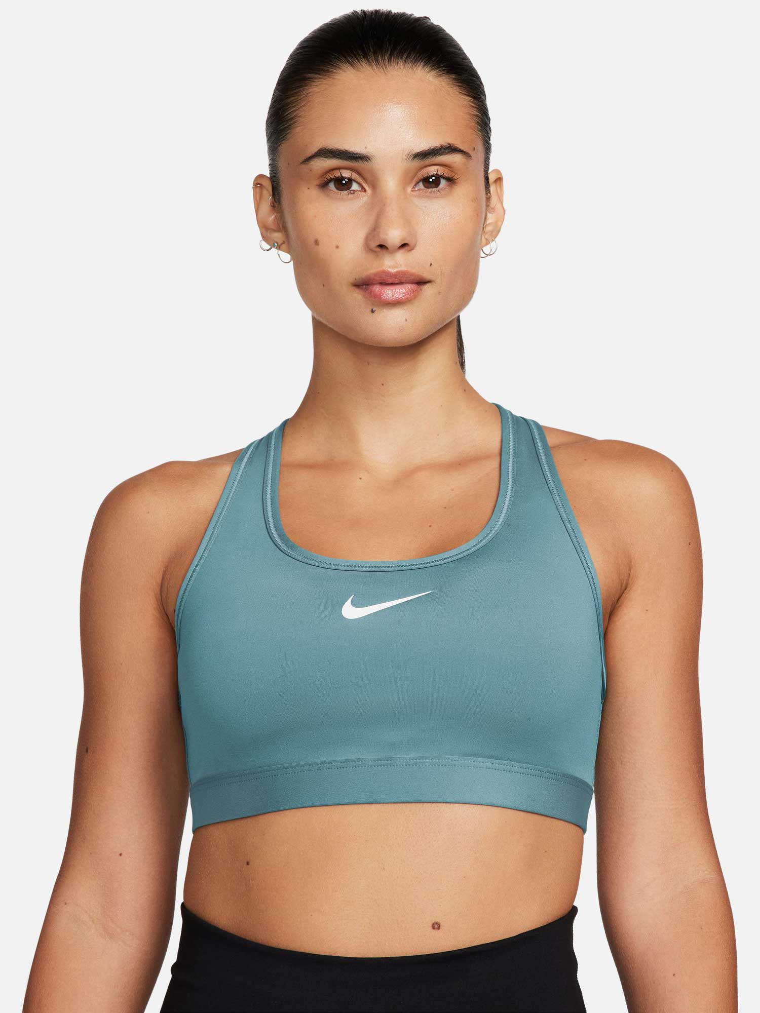 NIKE Спортен сутиен W NK SWSH MED SPT BRA