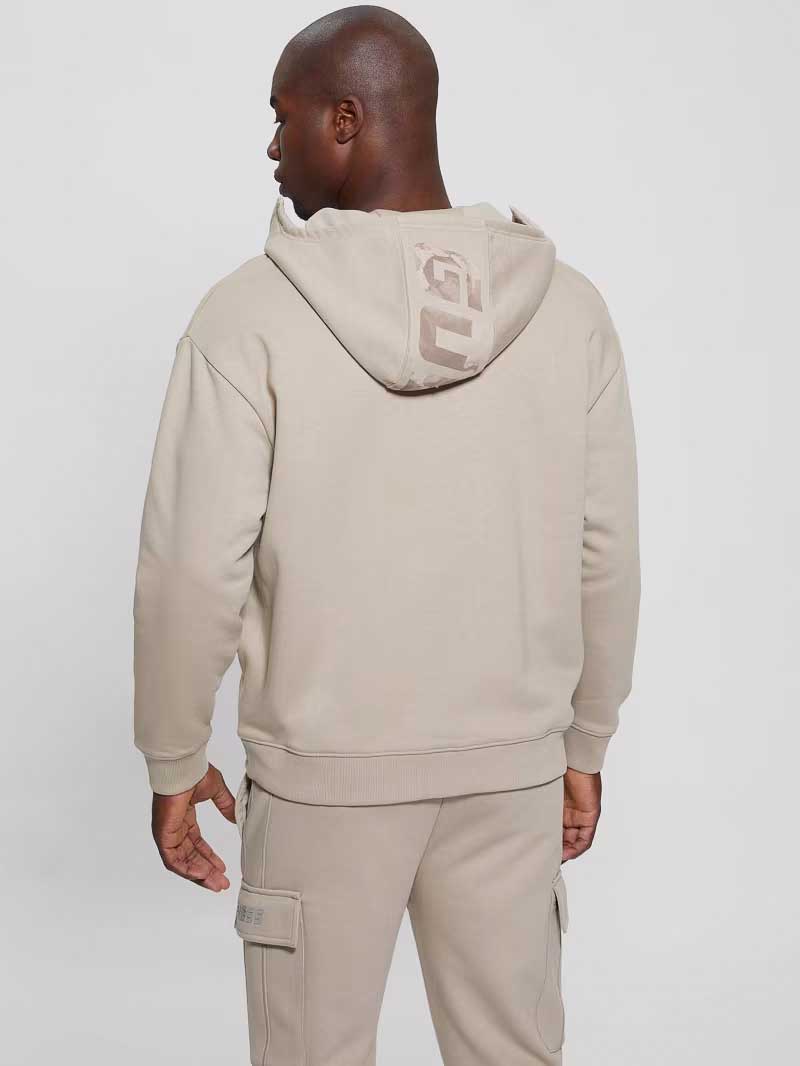 GUESS Суитшърт KEID ZIPPED HOODIE SWEATSHIRT